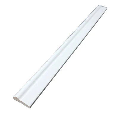 Tira de borde laminado blanco